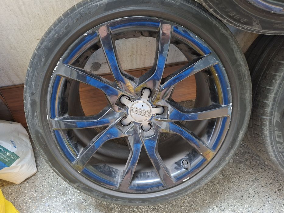 Джанти с летни гуми 18" Audi Speedline