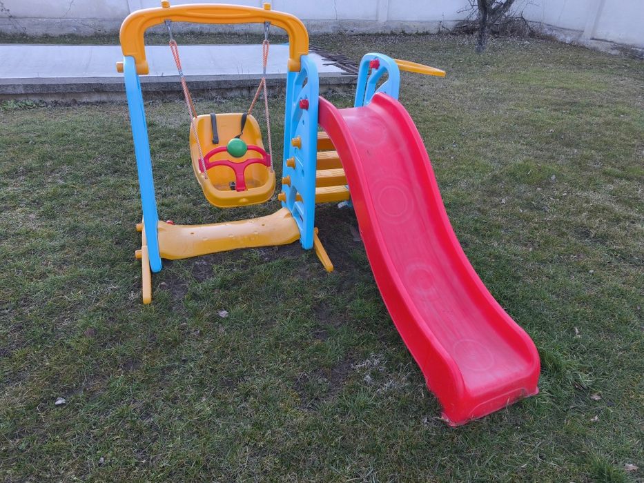 Пързалка с люлка Wavy