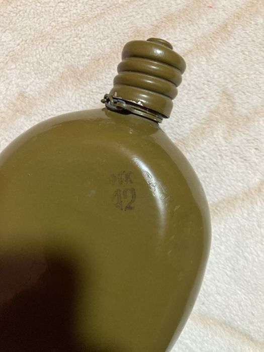 Фляжка военная советская