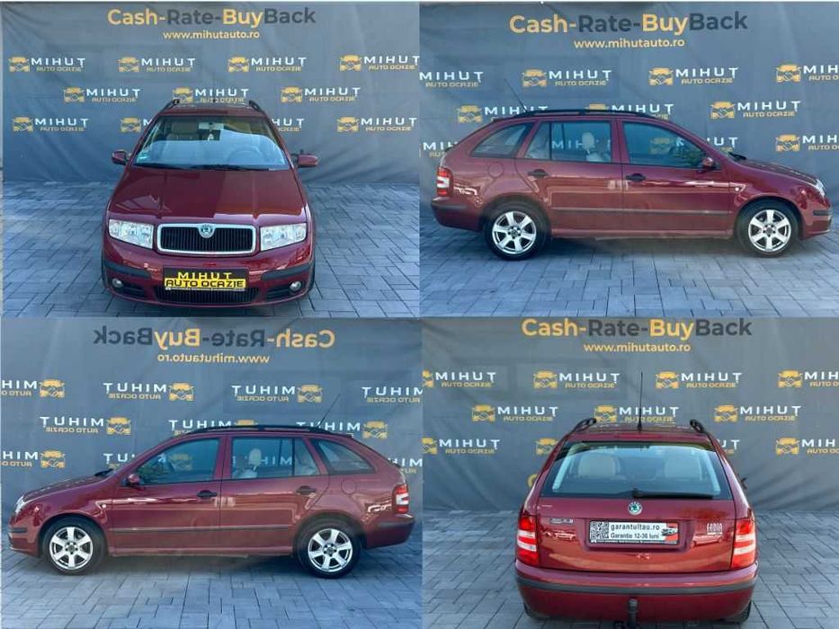 Skoda Fabia 1.4 Benzina (75 CP) 2005 Euro4 | Rate fixe | Garantie
