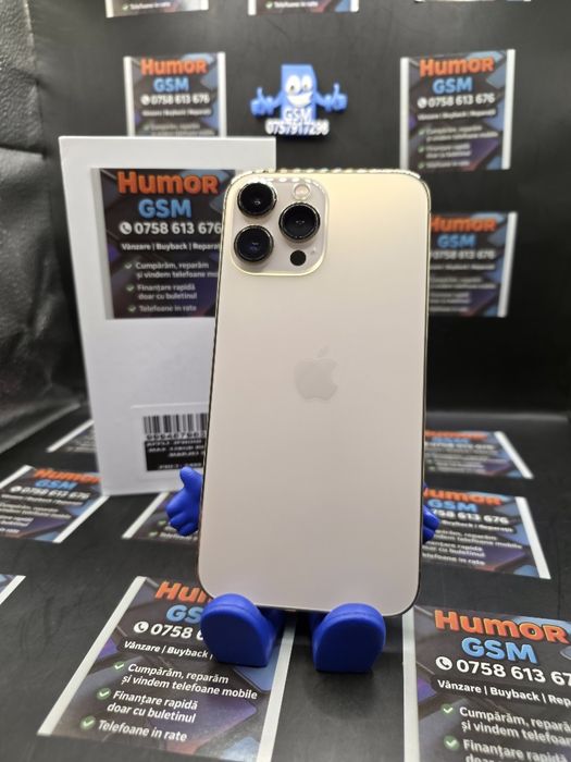 iPhone 13 Pro Max / Gold / 128GB / 100% / Garantie / Rate