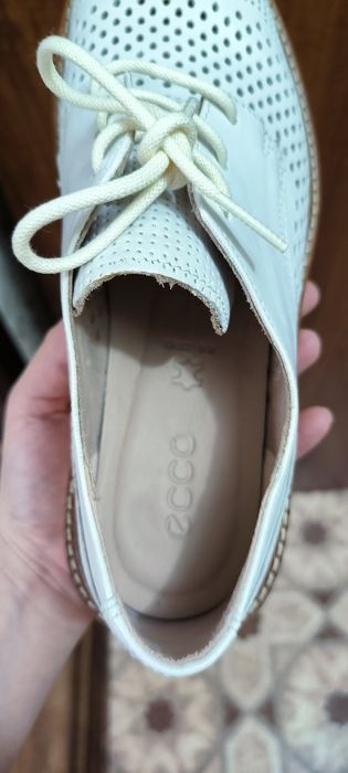 Ботинки ecco натуральная кожа