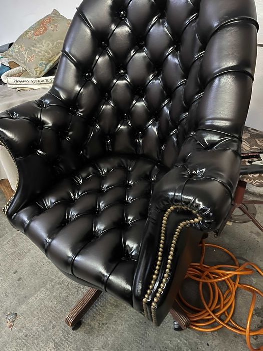 Scaun de birou,Chesterfield "Royal"!