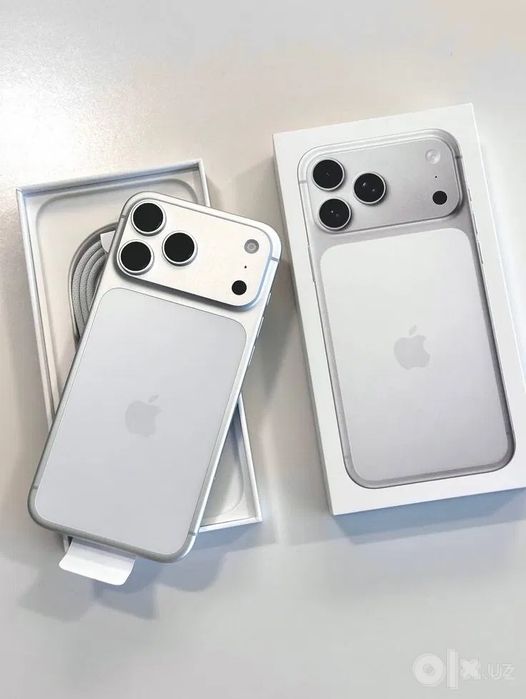Apple 17 pro Max 256 Silver Новый