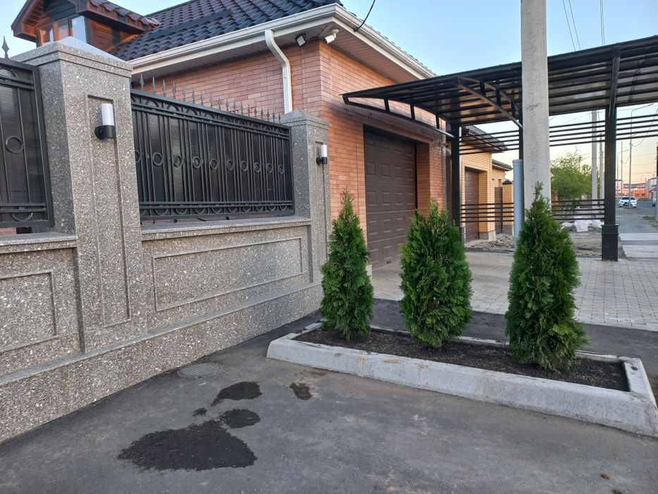 Садовник. Обрезка деревья.