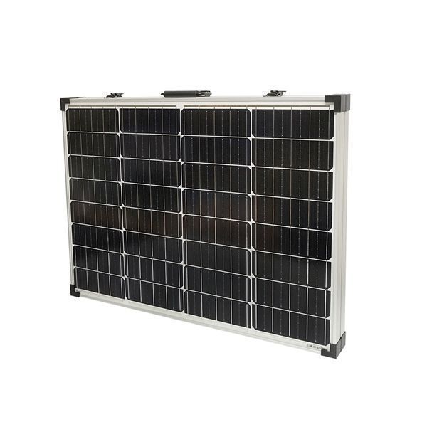 Соларен панел 145w фотоволтаичен монокристален тип куфар с регулатор н