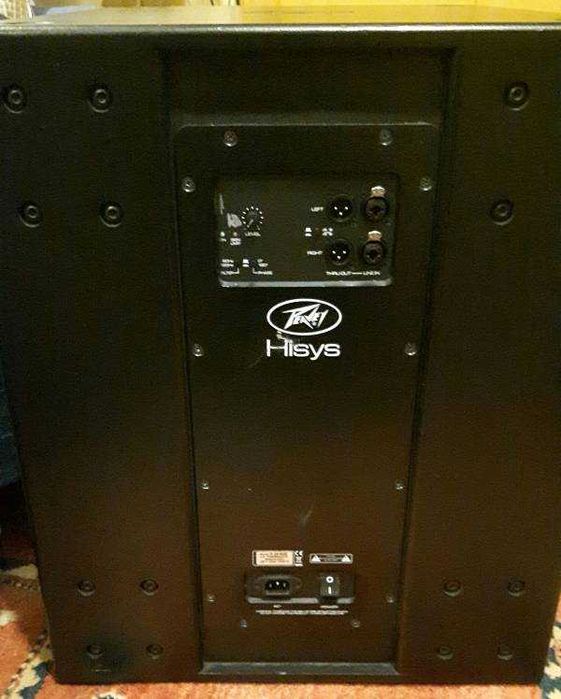 Pereche boxe basi activi Peavey Hisys H18 2x1000W RMS Made in ITALY!!!