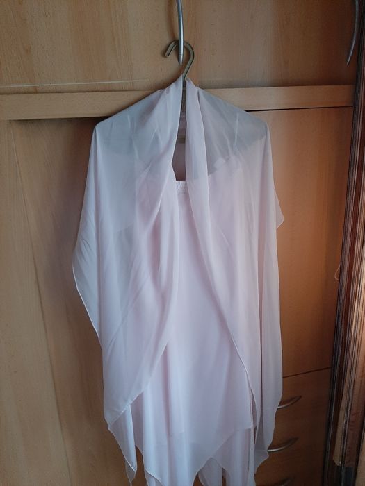 Rochie de seara roz pal