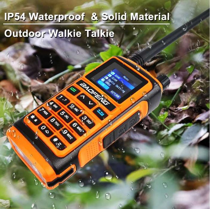 Нова ТРИбандова BAOFENG UV 17 Ultra 27w 13000mah и 17pro цветен диспле