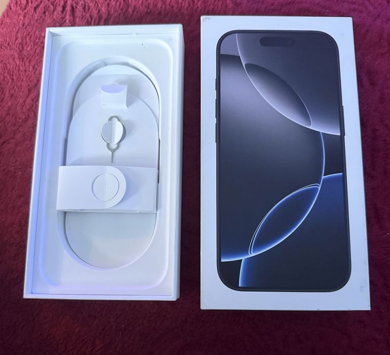 IPhone 16 pro black 256 gb. !СЪС 100% BATERRY HEALTH!