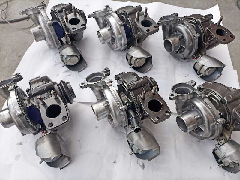 6бр РЕЦИКЛИРАНИ турбини за 1.6hdi-109кс