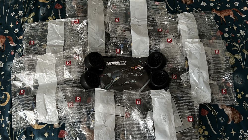 F1 Mercedes Car Lego Techno Reobrix