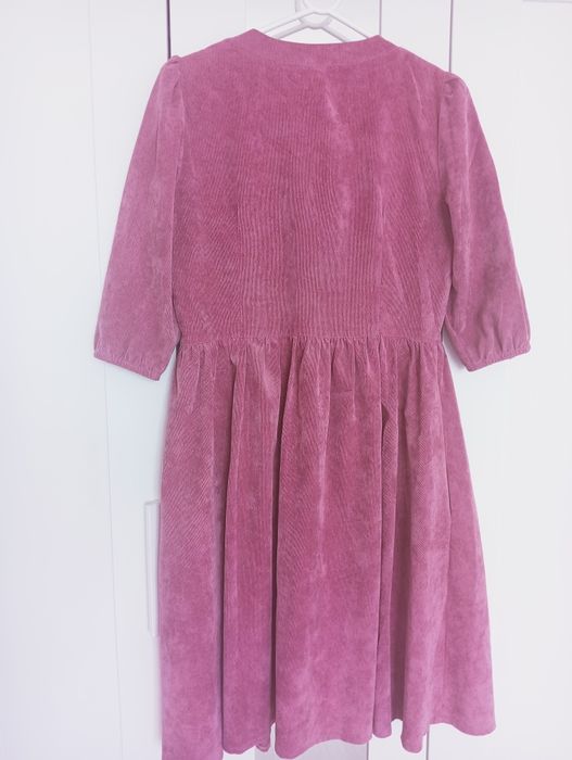 Платье вельвет 46