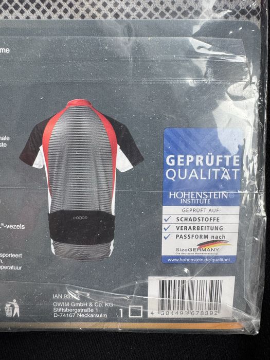 Vand tricou ciclism nou, pentru barbati, marimea M, Crivit Sports