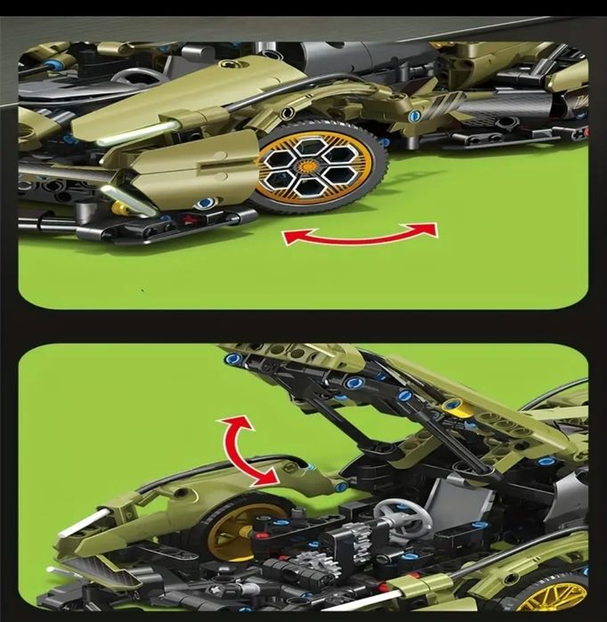 Конструктор лего машина Lamborghini V12