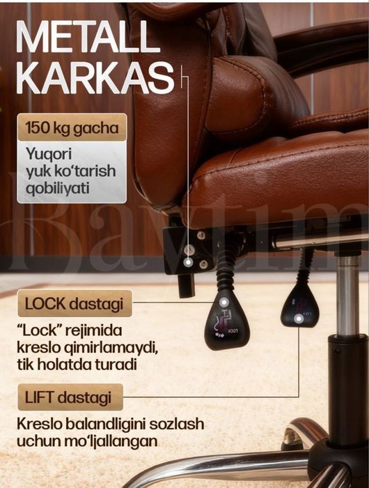 Ofis uchun kreslo