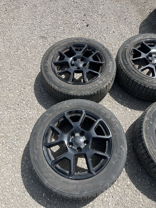 Продавам оригинални джанти от Jeep renegade 2021 година 17цола 5х110/65.1 / 7J.0x17H2 ET-40 Fiat alfa opel Saab