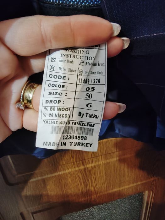 Costum bărbat bleumarin