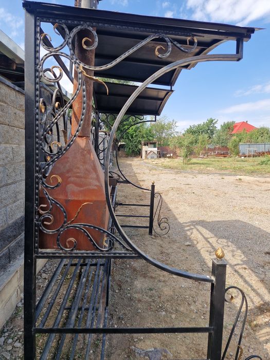 Продам стационарный мангал казан