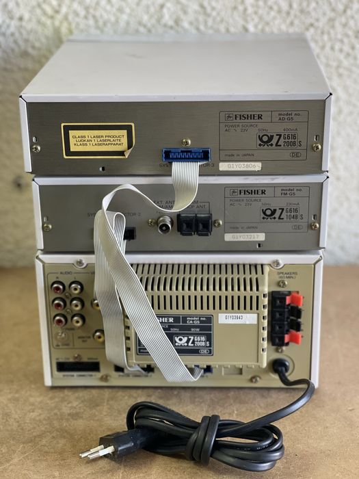 Аудио система Fisher CA-G5 | AD-G5 | FM-G5