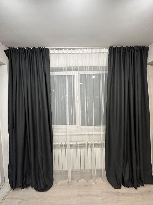 Новые готовые бархатные шторы и тюли