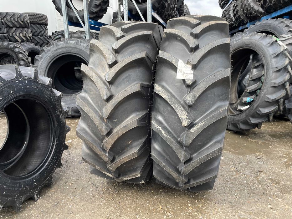 16.9-24 cauciucuri noi cu 10 pliuri pentru tractor fata marca OZKA