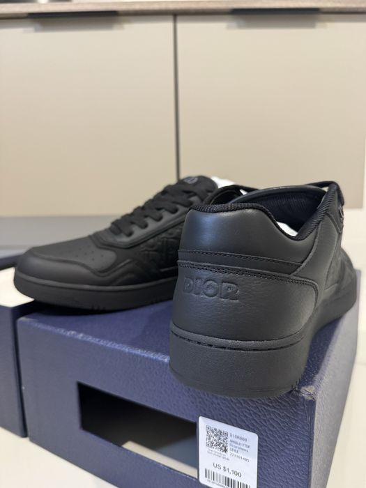 Dior B27 Black Low Top Sneakers 42