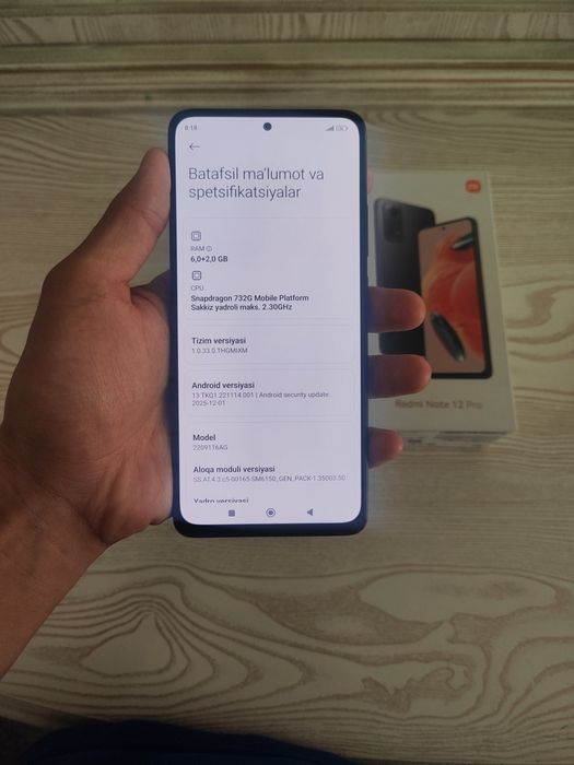 Redmi note 12 pro