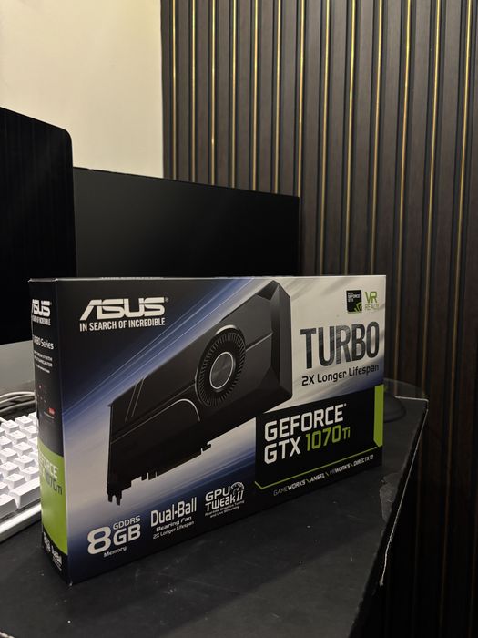 Nvidia Asus GeForce 1070Ti Turbo 8GB OC