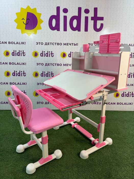 Bolalar Uchun Parta stoli Детский Парковый Стол Detskiy stol stul