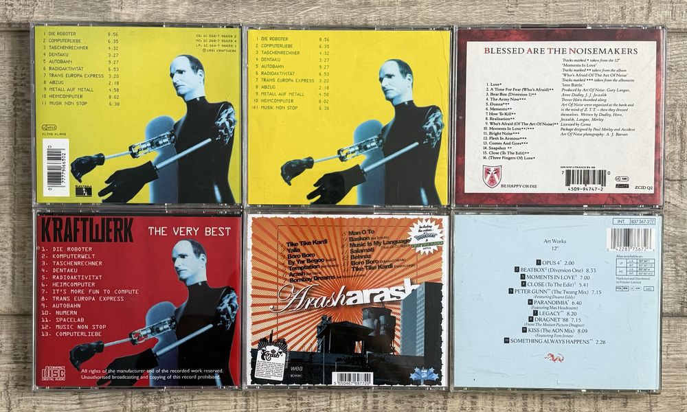 Pachet cd 37 Eurodance/Rap/Rock Simfonic/Electro - Haddaway/Kraftwerk/Enya/Art Of Noise/Luniz/Black Box/ATB/Nightwish/Arash/No Mercy