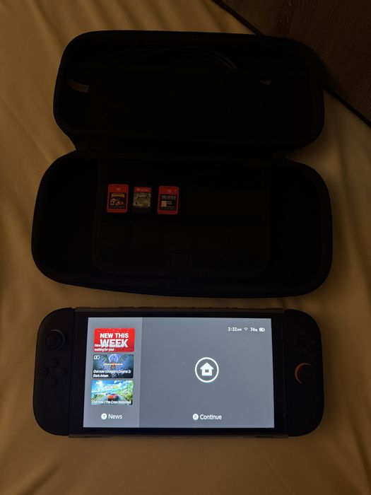 Pachet Nintendo Switch 2 impecabil + Pro Controller + SSD 256GB + 3 Jocuri