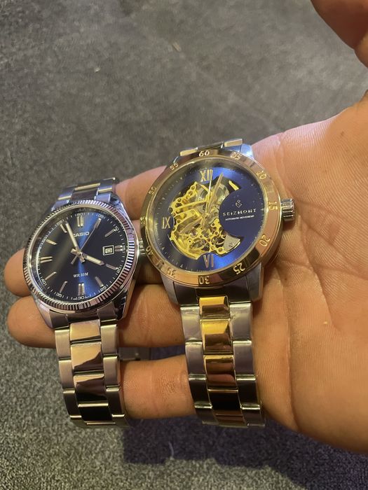 Vând 2 ceasuri – Casio + Seizmont Automatic – Sunt noi!