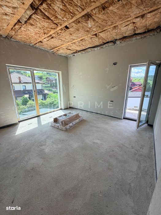 Casă nouă cu arhitectură mediteraneană | Semifinisată | 150 mp utili