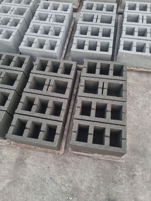 Shlakablok har xil razmerda bor. Har xil razmerda bloklar