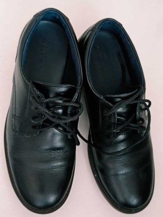 Pantofi oxford Zara ,mărimea 35 ,piele naturala