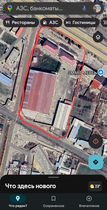 Продаётся  производственная база площадью 1,3 гектар Baza sotiladi