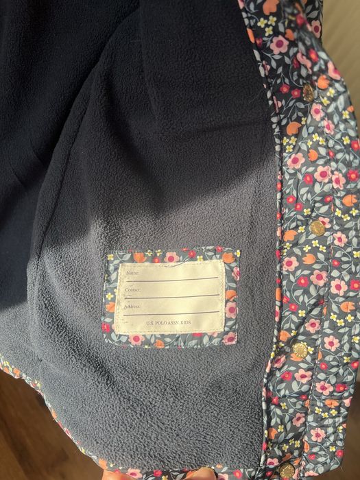 детская куртка US Polo