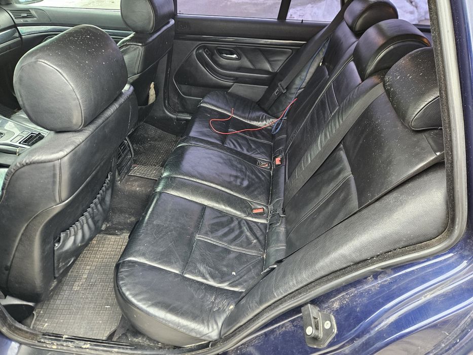 Interior piele neagra bmw e39 touring