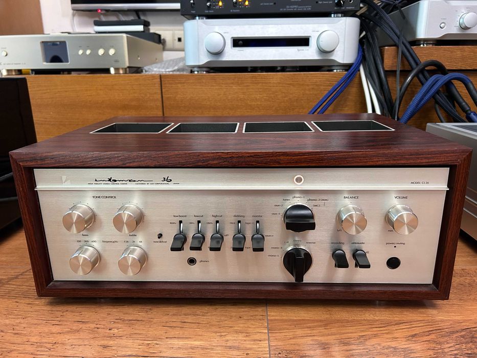 LUXMAN CL-36 Preamplificator lampi/tuburi High End (1978) vintage