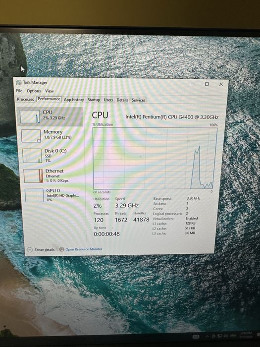 PC Desktop Intel Pentium G4400 | 8GB DDR4 | SSD 256GB (Opțional GT 730)