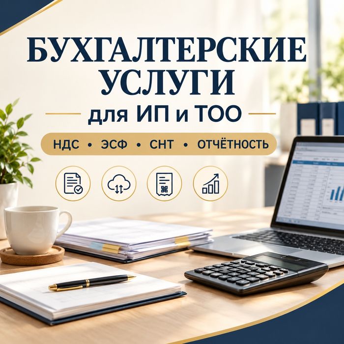 Бухгалтерские услуги для ИП и ТОО | НДС | Налоговая отчётность