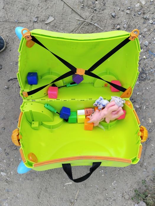 Детский чемодан пластмасса