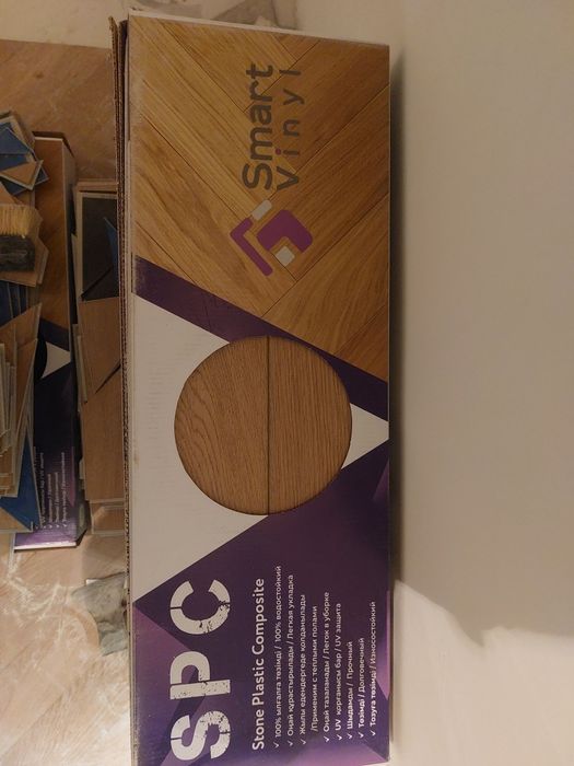 Продам SPC кварцвинил новый анг.елка