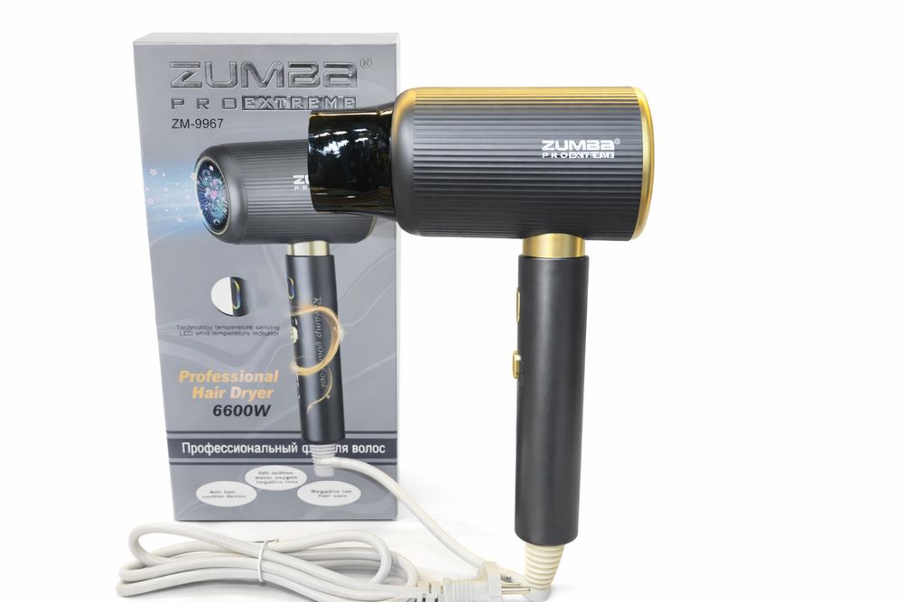 Фен для волос Соч учун fen Оригинал Zoomba Pro extreme Сифатли!