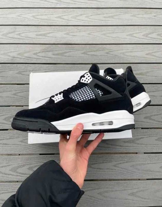 +NOU+ Jordan 4 Retro White Thunder - Verificare Colet -