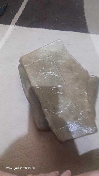 Gravura piatra Efigie Moldova, cap de bour