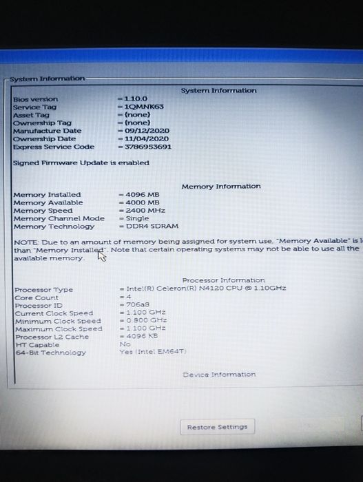 Ноутбук Dell Latitude 3190