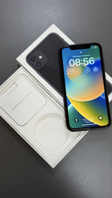 iPhone 11, 128ГБ черный
