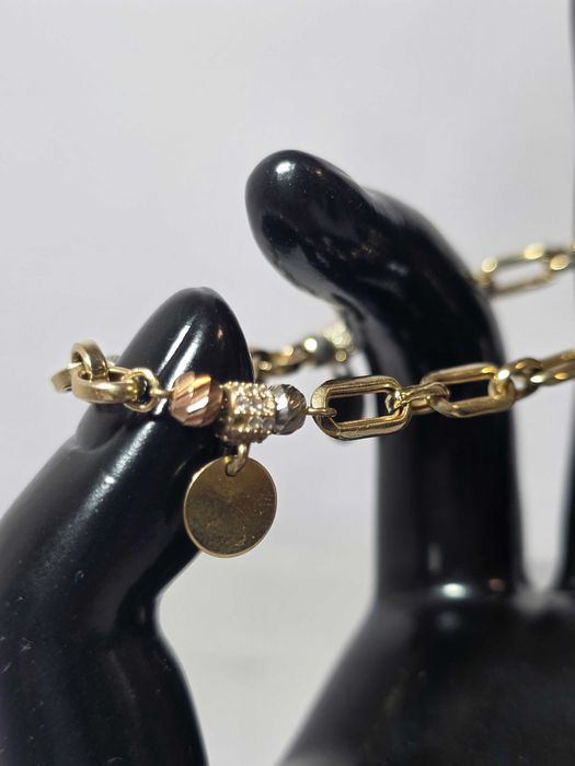 Brățară din Aur 14K 5.7 grame cu charm-uri